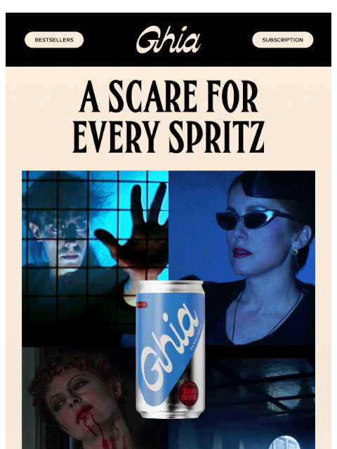 drinkghia newsletter: Le Spritz After Dark