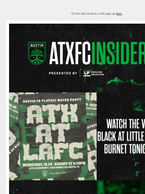austinfc newsletter: ATXFC Insider: ATXFC Artist Initiative Celebration...