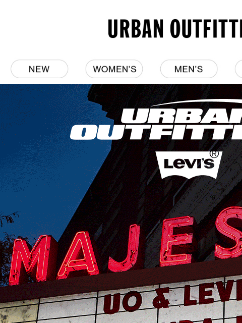 urbanoutfitters newsletter: ICYMI: Levi’s® Game Day Kickoff Party!