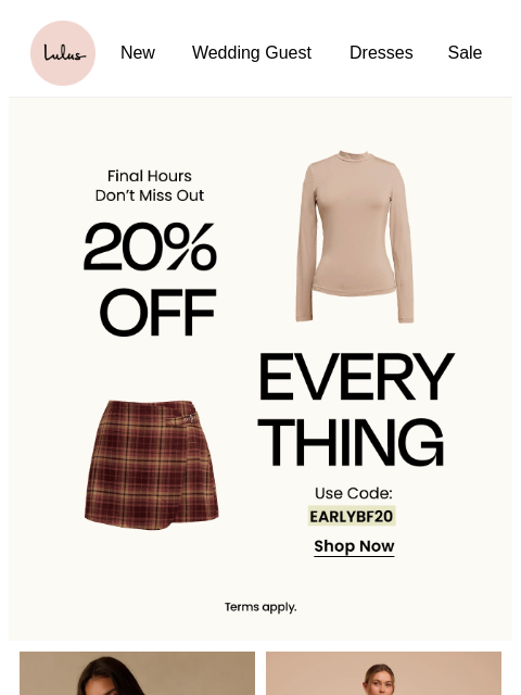 lulus newsletter: Waitttt, $24 Dresses?!? 🤯