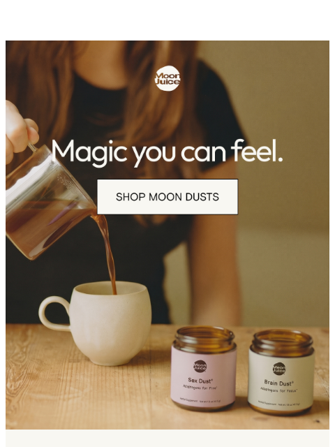 moonjuice newsletter: Pick your potion.