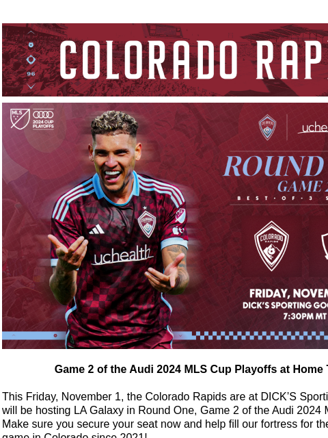 Chris Armas Named Finalist for 2024 Sigi Schmid MLS Coach of the Year CR_Header_600x100.jpg Game 2 of the Audi 2024 MLS Cup Playoffs at Home THIS Friday Game 2 of the Audi 2024 MLS Cup Playoffs at Home