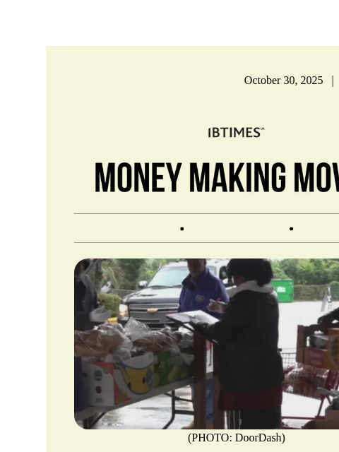 beehiiv newsletter: Is DoorDash Doing More for Hungry Families Than th...