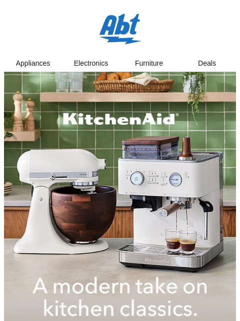 abt newsletter: Countertop Perfection: KitchenAid’s New Collection