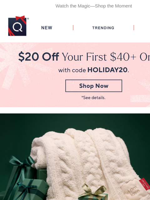 qvcemail newsletter: Make Your List—Check It Off with QVC®