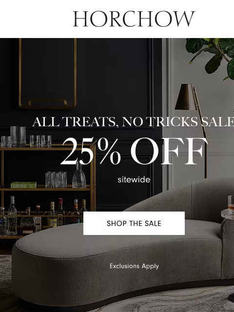 horchow newsletter: Last day for sitewide savings!