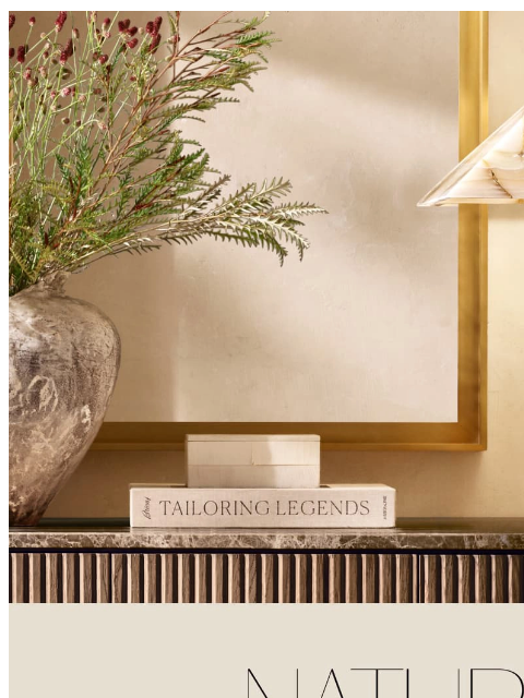 rh newsletter: Natural Illumination. Explore Stone Lighting Colle...