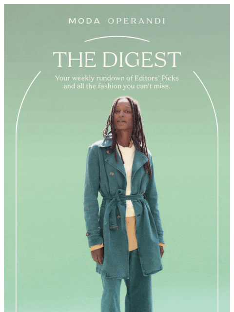 modaoperandi newsletter: Fashion’s king of color is back