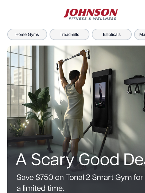 johnsonfit newsletter: Frighteningly Good Fitness Deals Await