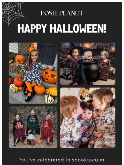 poshpeanut newsletter: 🎃 Happy Halloween, Posh Fam!