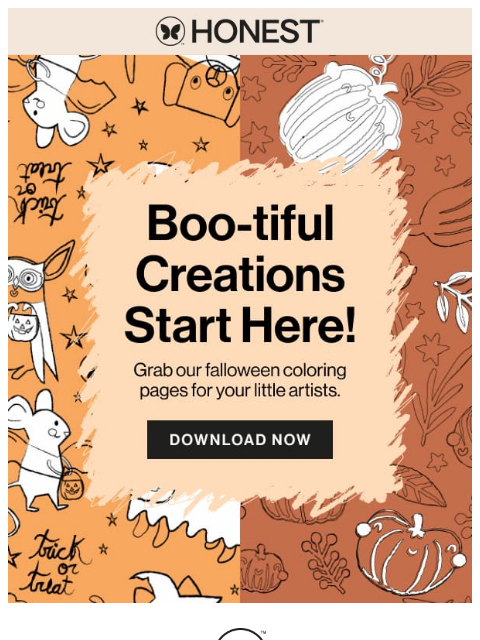 honest newsletter: Free fall coloring pages are here 🍂