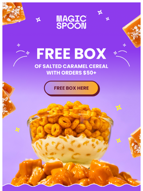 magicspoon newsletter: Trick or Treat! 🎃 Free box inside