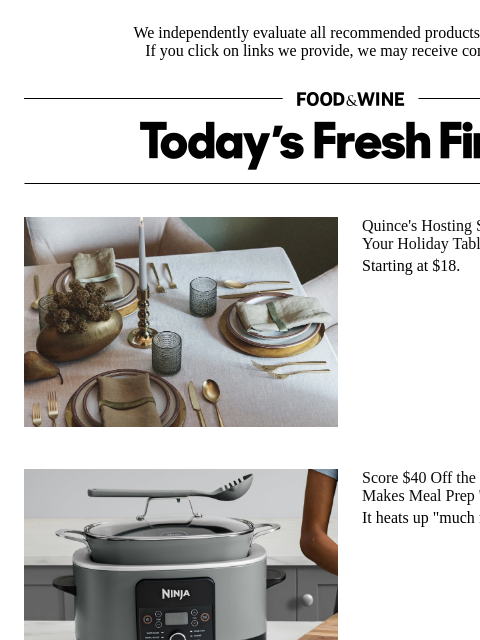 foodandwine newsletter: Struggling to Meal Prep? This Ninja Find Makes It ...