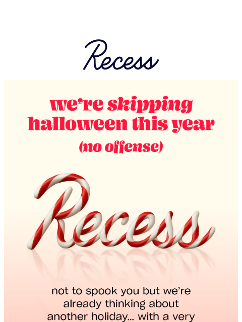 takearecess newsletter: candy on the brain 🍬