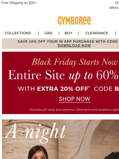 gymboree newsletter: Up to 60% Off with Exclusive Code! Make your list ...