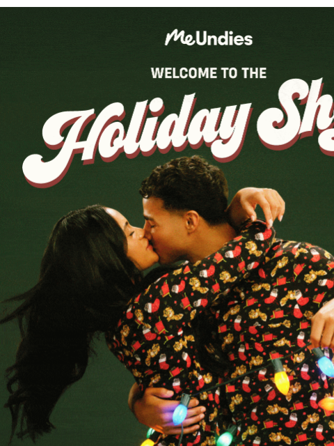 meundies newsletter: Which Holiday print are you? ❄️