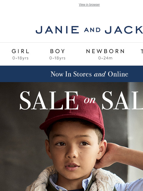 Plus, free shipping. View in browser Stores Janie and Jack Girl Boy Newborn Tween Janie and Jack Girl Boy Newborn Tween Girl Boy Newborn Girl Newborn Boy Accessories Sale Gift Services Refer A Friend