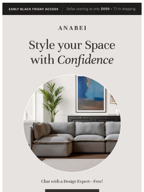 anabei newsletter: ✨ Design Help, On Demand ✨