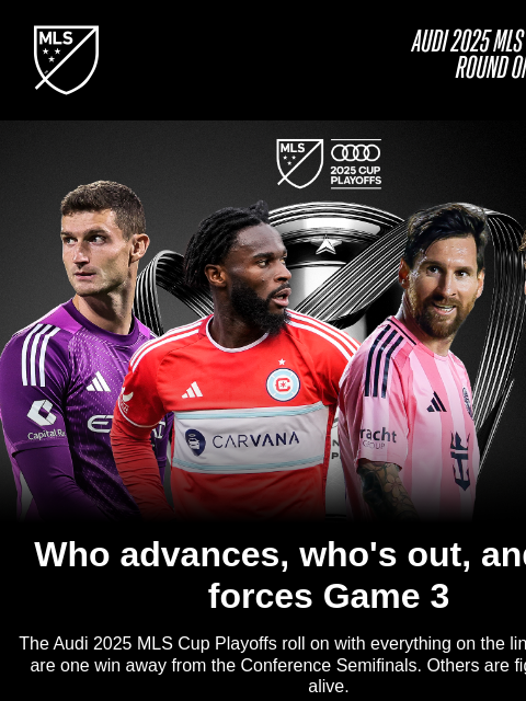 mlssoccer newsletter: It’s win or go home time. Who’s moving on to the C...