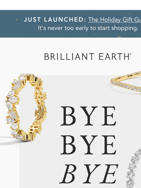 brilliantearth newsletter: ALMOST SOLD OUT: Top wedding rings