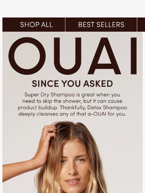 theouai newsletter: Can dry shampoo cause buildup?