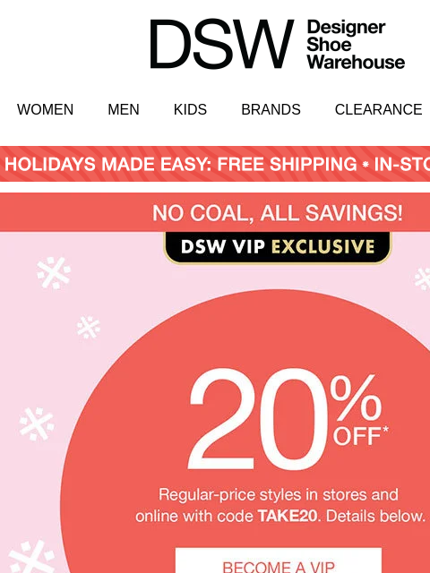 dsw newsletter: Under-$100 boots AND 20% off?!!
