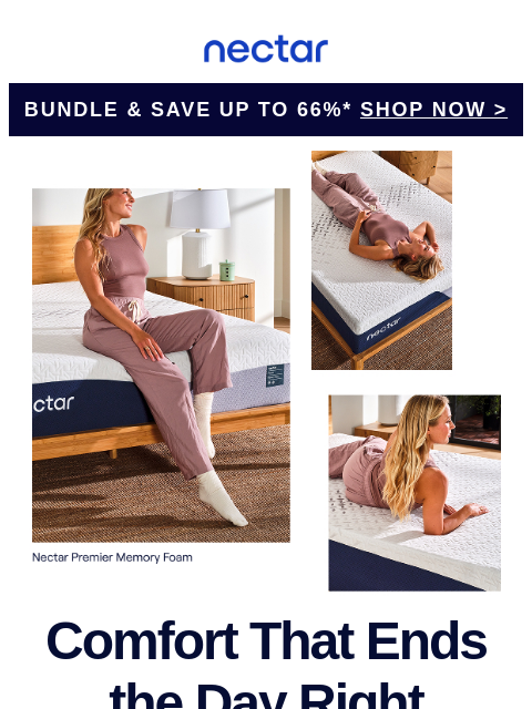 nectarsleep newsletter: Time to break up with your old bed 💔