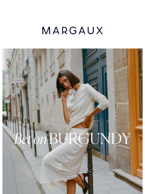 margauxny newsletter: Fall's buzziest color was just restocked
