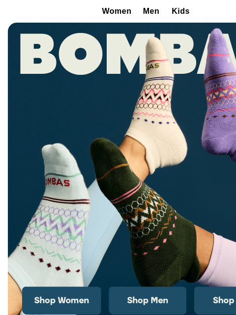 bombas newsletter: New Holiday Packs Have Arrived