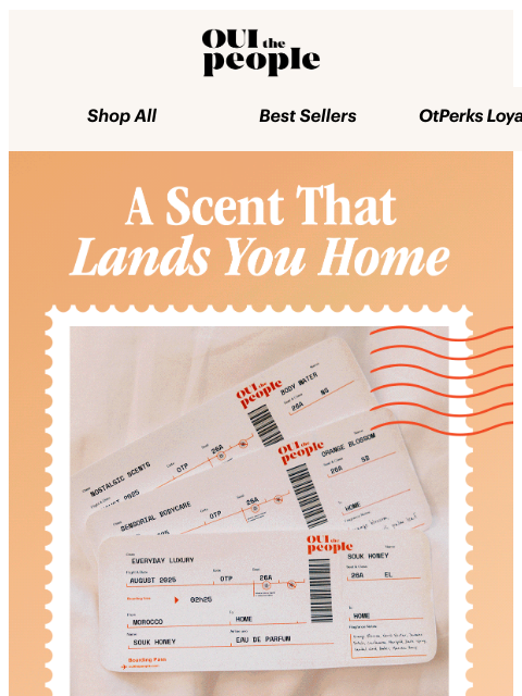 ouithepeople newsletter: Every scent tells a story - what’s yours? 🧡
