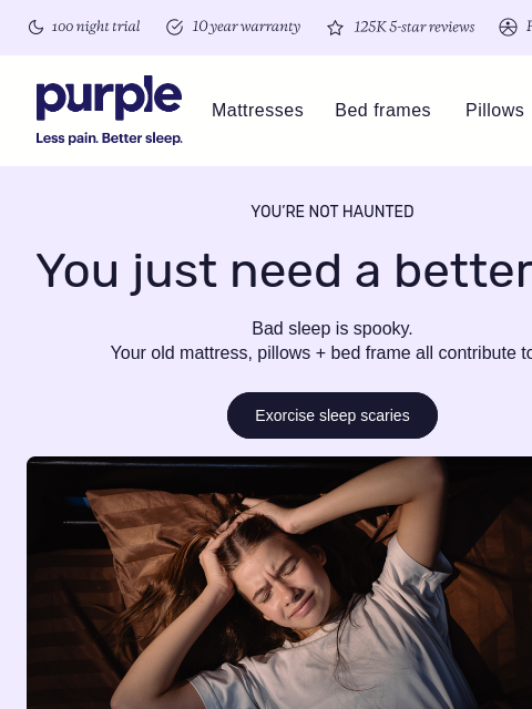 purple newsletter: Looking for an exorcist?