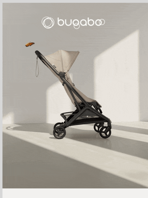 bugaboo newsletter: Bigger on comfort. Smaller on impact.