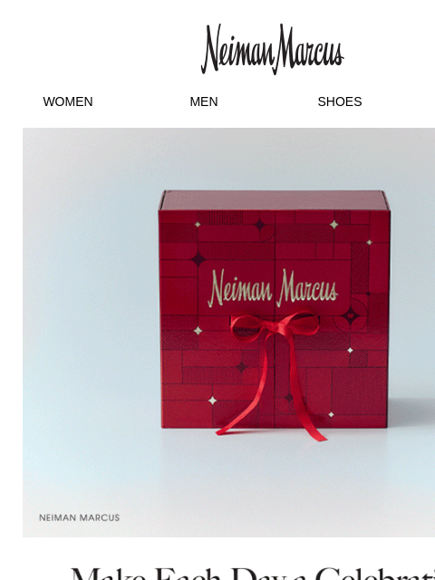 neimanmarcus newsletter: Holiday Countdown