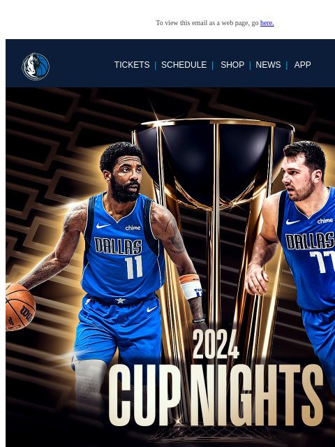 Who Will Rise? To view this email as a web page, go here. TICKETS | SCHEDULE | SHOP | NEWS | APP Movate This email was sent to: brands.news.subscription@gmail.com This email was sent by: Mavs Media