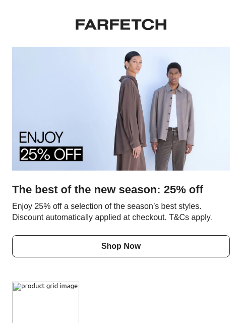 farfetch newsletter: The best of the new season