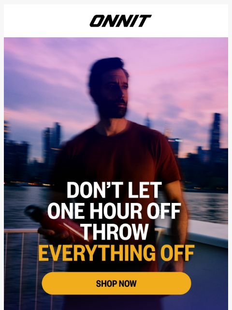 onnit newsletter: Reset your sleep. Reclaim your focus.