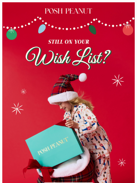 poshpeanut newsletter: ☃️✨Don’t Miss the Holiday Magic!