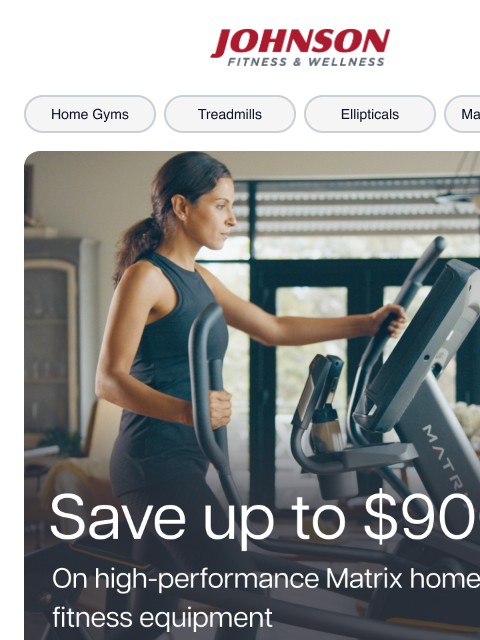 johnsonfit newsletter: More Time, More Gains — Save Up to $900