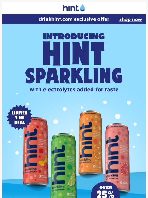 Taste NEW Hint Sparkling for over 25% off ͏ ͏ ͏ ͏ ͏ ͏ ͏ ͏ ͏ ͏ ͏ ͏ ͏ ͏ ͏ ͏ ͏ ͏ ͏ ͏ ͏ ͏ ͏ ͏ ͏ ͏ ͏ ͏ ͏ ͏ ͏ ͏ ͏ ͏ ͏ ͏ ͏ ͏ ͏ ͏ ͏ ͏ ͏ ͏ ͏ ͏ ͏ ͏ ͏ ͏ ͏ ͏ ͏ ͏ ͏ ͏ ͏ ͏ ͏ ͏ ͏ ͏ ͏ ͏ ͏ ͏ ͏ ͏ ͏ ͏ ͏ ͏ ͏ ͏ ͏ ͏ ͏ ͏ ͏ ͏