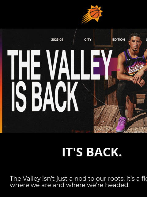 suns newsletter: The Valley is BACK! 🔥