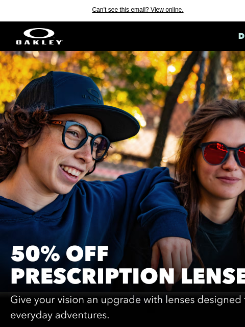 oakley newsletter: Limited Time Offer | Prescription Lenses