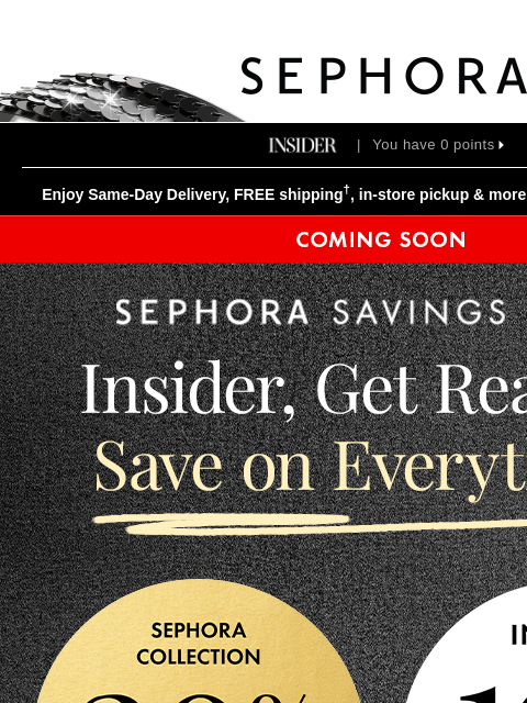 sephora newsletter: Starts tomorrow ✨ 10% off must-have beauty ✨ 