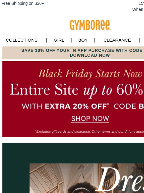 gymboree newsletter: The Dresses You've Been Eyeing Are Waiting... 👀🛍...