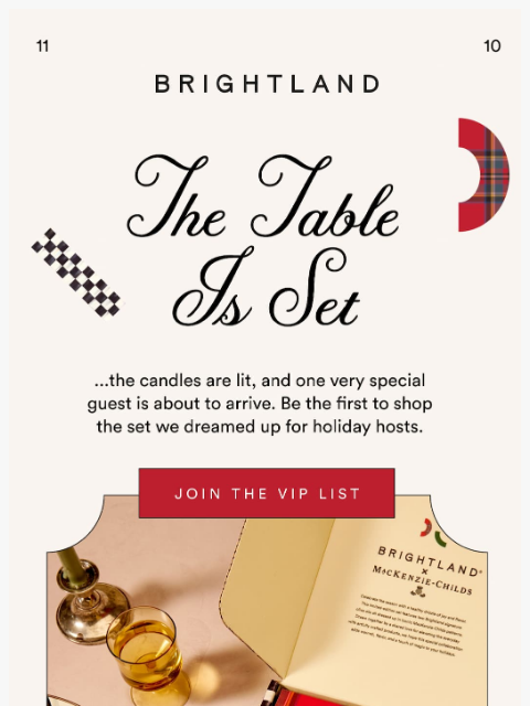 brightland newsletter: A very special guest is about to arrive...