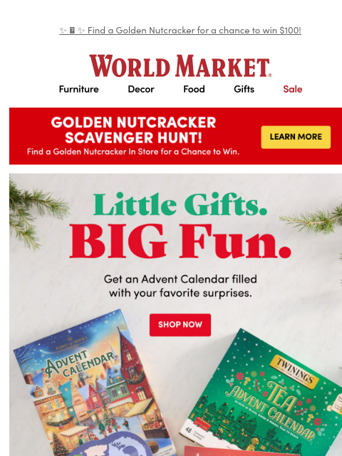 emailworldmarket newsletter: Top trending Advent Calendars INSIDE 🎄👉
