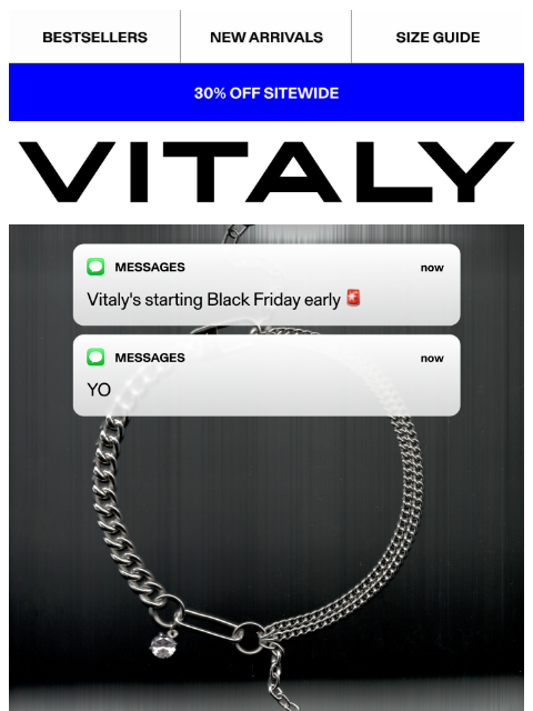 vitalydesign newsletter: Black Friday Early Access