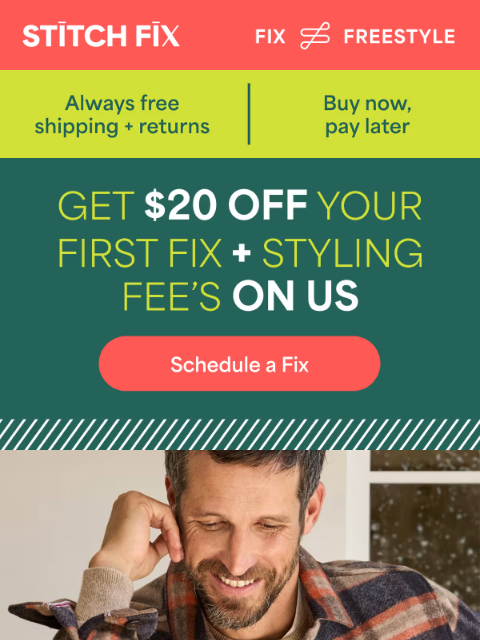 stitchfix newsletter: Need an assist?