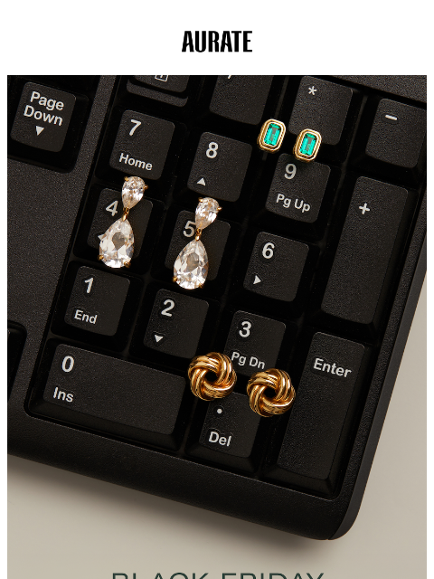 auratenewyork newsletter: Re: Black Friday Early Access