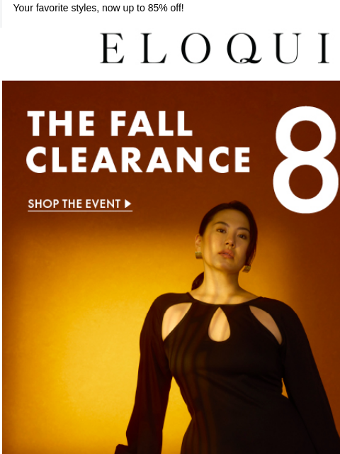 Your favorite styles, now up to 85% off! Logo Shop the Event Shop 14-16 Shop 18-20 Shop 22-24 Shop 26-28 Shop 30-32 Shop All Sizes Shop Holiday RECOMMENDED FOR YOU Drape Front Blouse SHOP NOW Draped