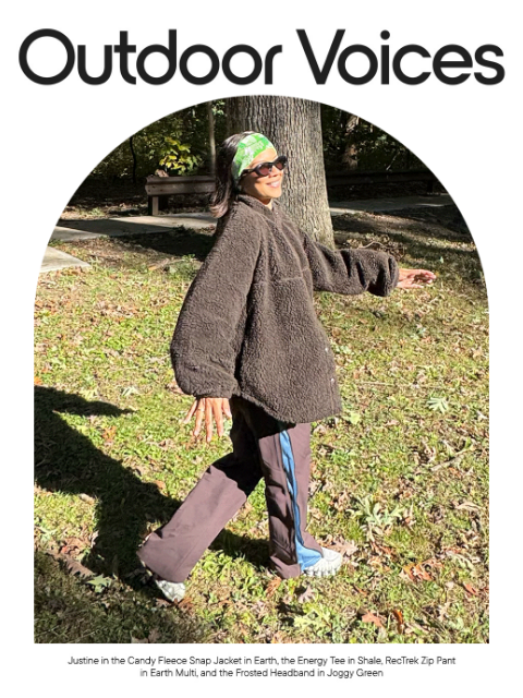 outdoorvoices newsletter: YOUR RECREATIONAL SWEATER